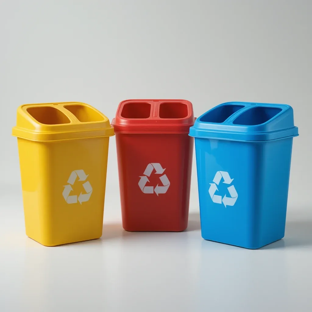 Produto: cesto de lixo reciclavel