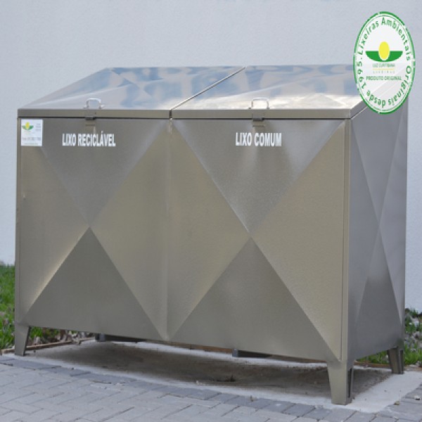 Lixeira De Calcada Condomínio