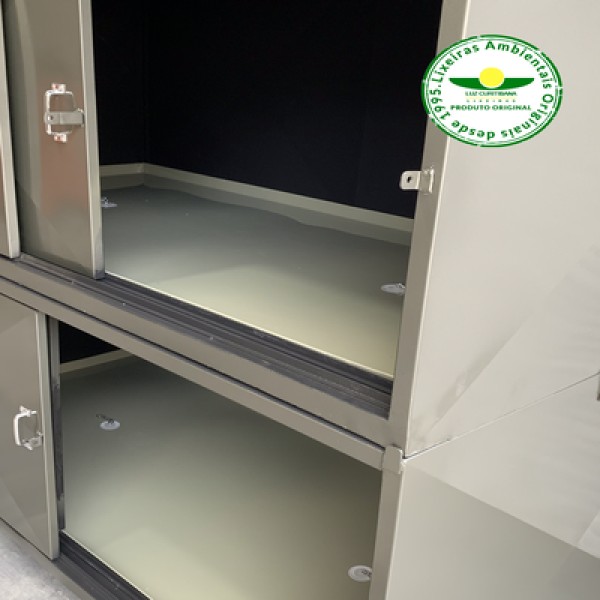 Lixeira Vertical Com Porta De Correr Valor