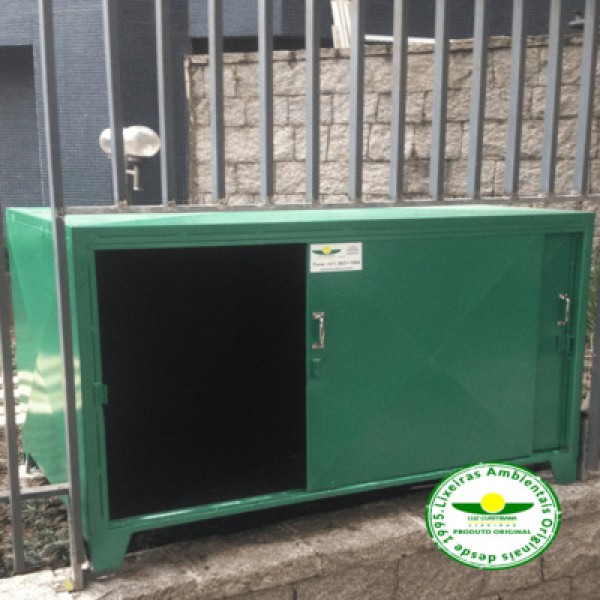 Lixeira Para Calçada