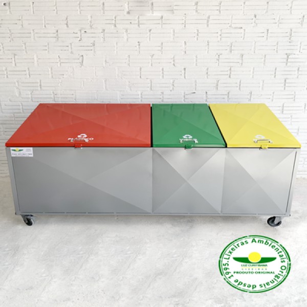 Lixeiras Reciclaveis Preço