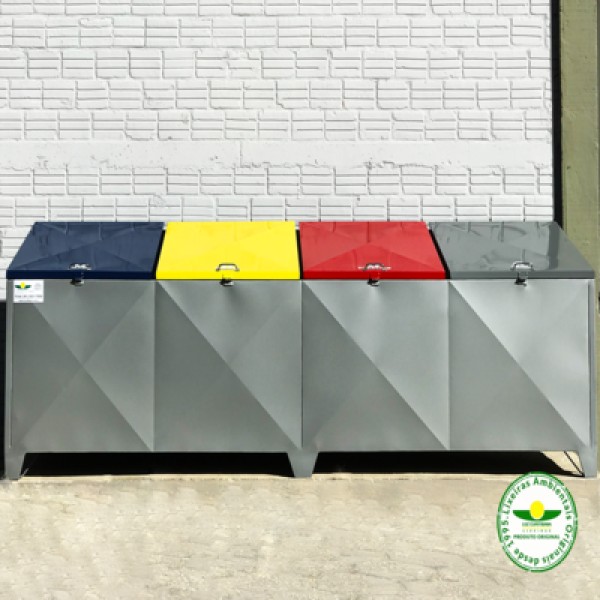 Lixeiras Reciclaveis Preço