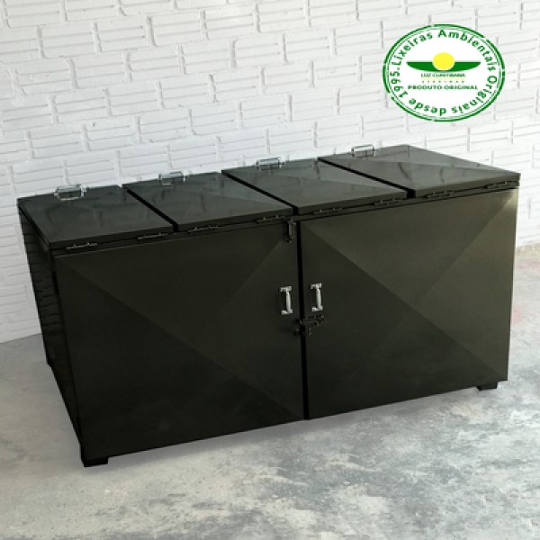 Comprar Lixeira Com Abertura Frontal E Traseira